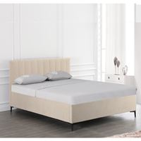 מיטה זוגית מעוצבת עם ארגז מצעים ברנדי HOME DECOR