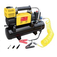 מדחס אויר (קומפרסור ) 12V מקצועי + מיכל KRAUSS