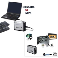 טייפ קלטות בחיבור USB להמרת קלטות אודיו  ל- MP3
