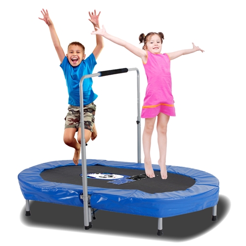 טרמפולינה אובלית זוגית JUMPANDA