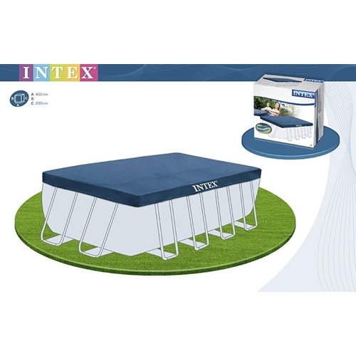 כיסוי לבריכת INTEX אולטרה 4X2X1 דגם 28037