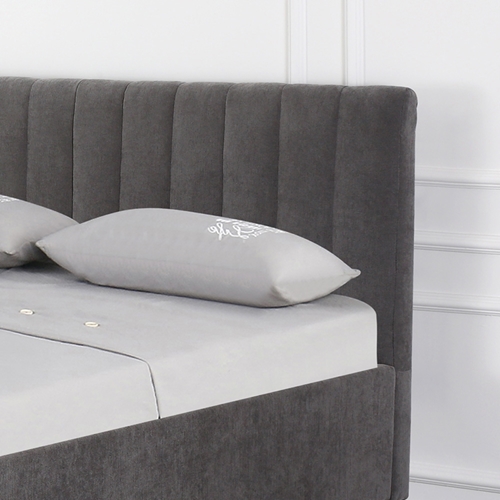 מיטה זוגית מעוצבת עם ארגז מצעים ברנדי HOME DECOR